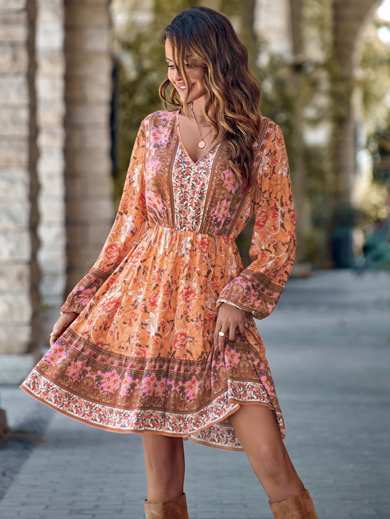 Floréa – Robe Bohème Chic et Légère
