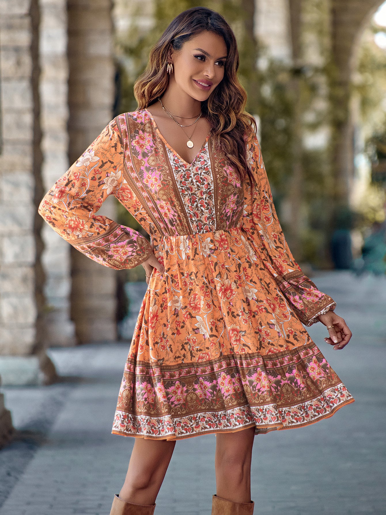 Floréa – Robe Bohème Chic et Légère