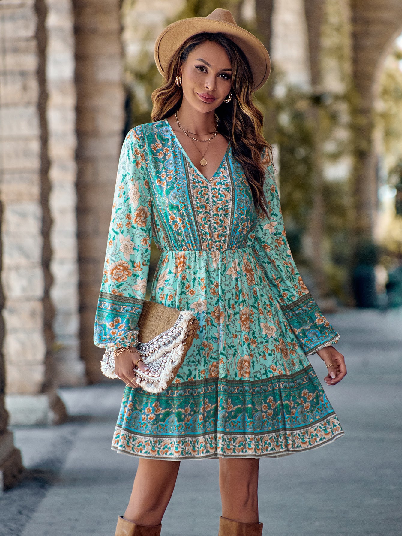 Floréa – Robe Bohème Chic et Légère