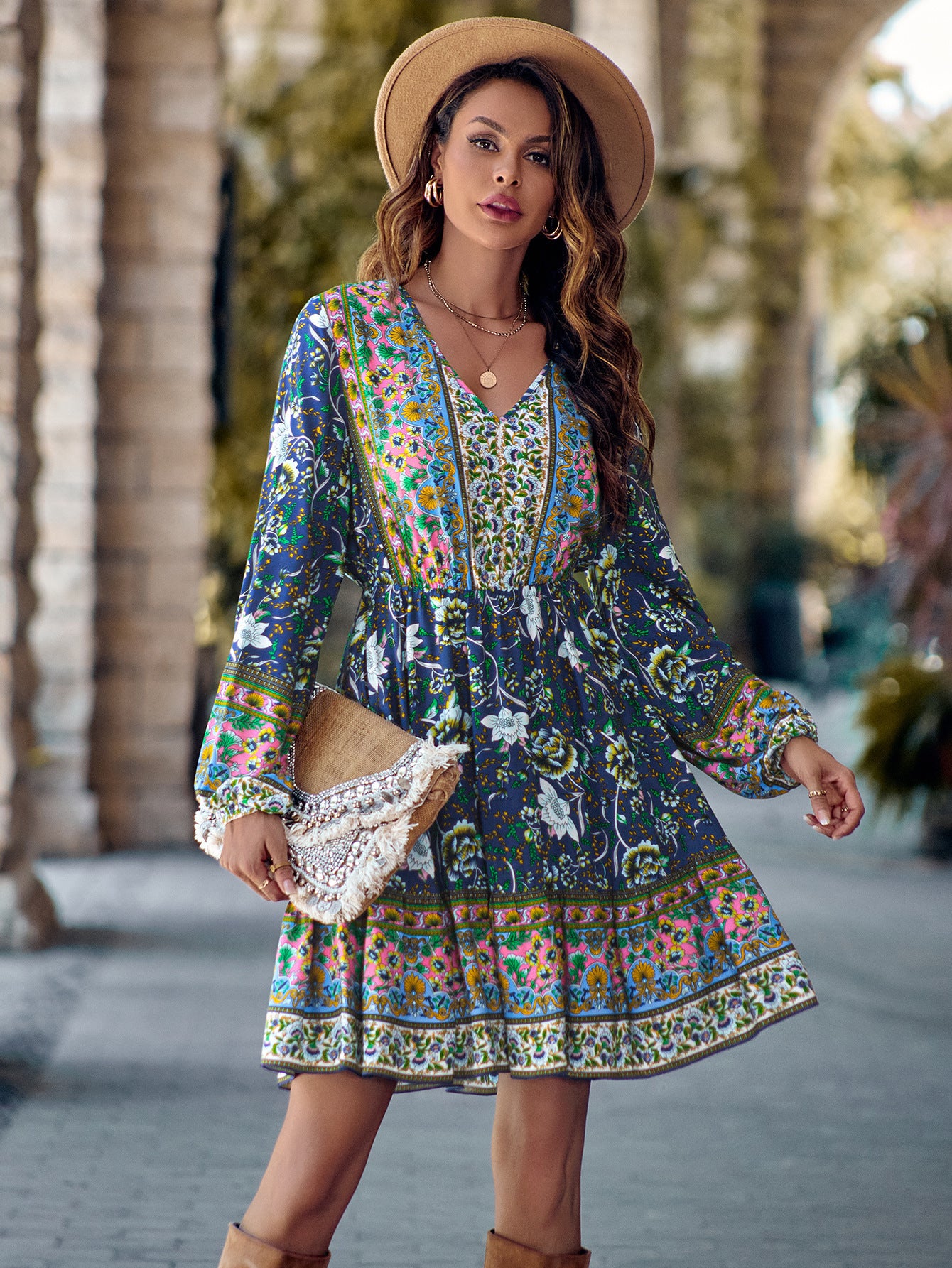 Floréa – Robe Bohème Chic et Légère