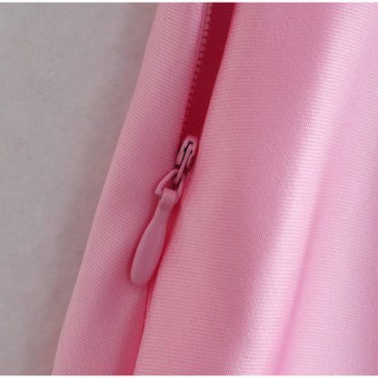 Auréa – Robe Longue Satinée à Bretelles Fines